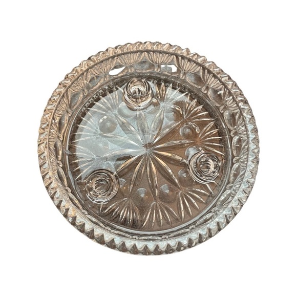 Tabletop Centerpiece Tapered Candle Crystal Glass Candle Holder. - Picture 6 of 16